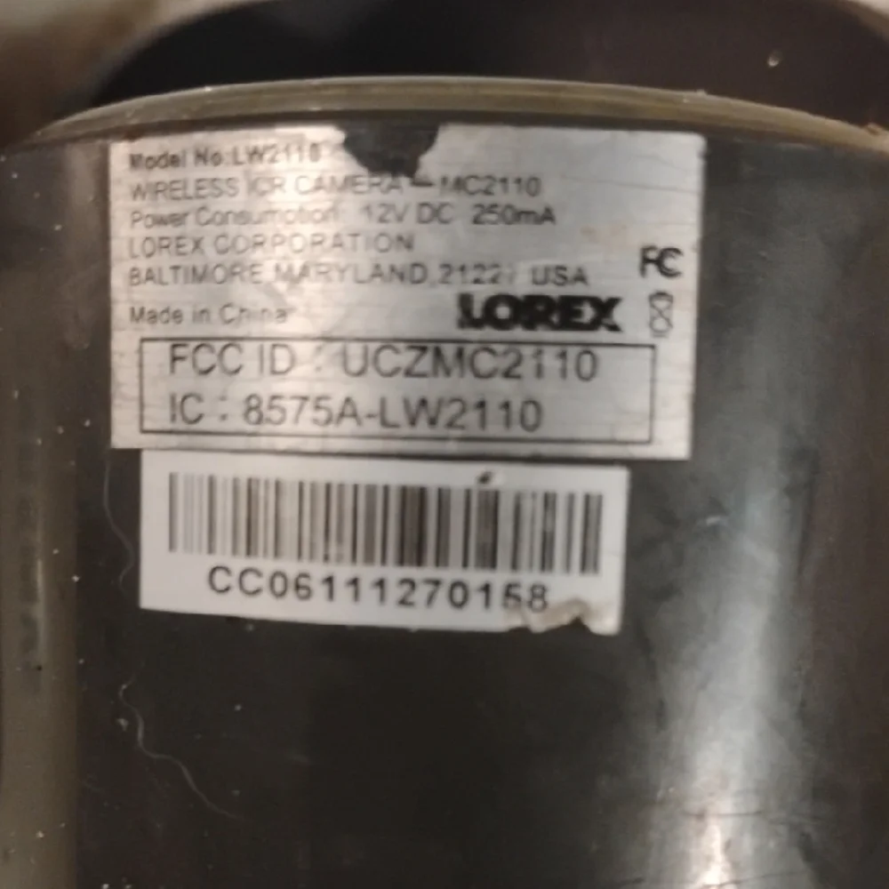 Samsung and Lorex Security Cameras